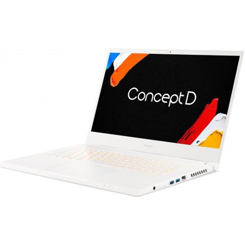 Ноутбук ConceptD 3 CN315-72G 15.6FHD IPS/Intel i7-10750H/16/1024F/NVD1650Ti-4/W10P/White Фото №3