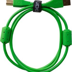 Кабель Ultimate Audio Cable USB 2.0 C-B Green Straight 1,5 Фото №2