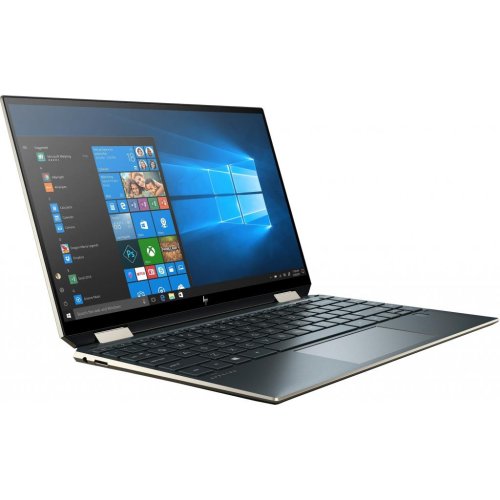 Ноутбук Spectre x360 13-aw2006ua 13.3FHD IPS Touch/Intel i7-1165G7/16/1024F/int/W10/Blue Фото №2