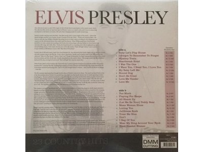 Виниловый диск Elvis Presley: 23 Country Hits Фото №2