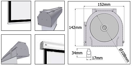 Экран Alumid Vision White 400x250 Фото №2