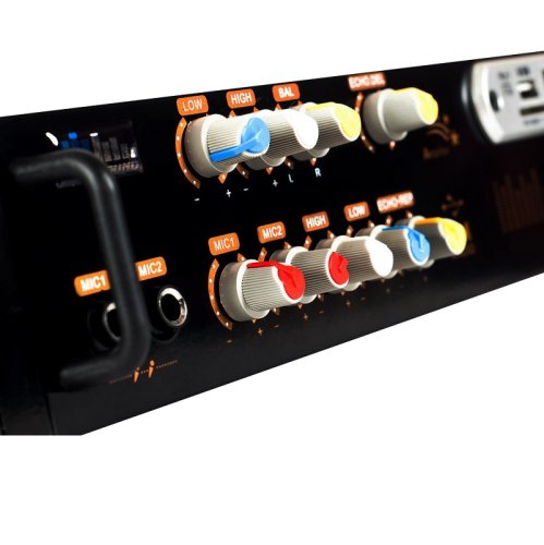 Трансляційний підсилювач SR-088i (2х60W) Фото №2