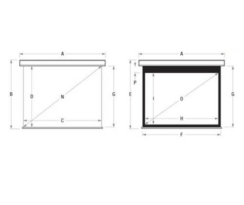 Екран Inceel Vision White 390x220 ed.30 Фото №2 Екран Inceel Vision White 390x220 ed.30 Фото №2