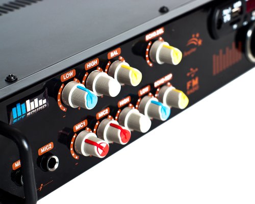 Трансляционный усилитель SK-102 (2х120W) Фото №2