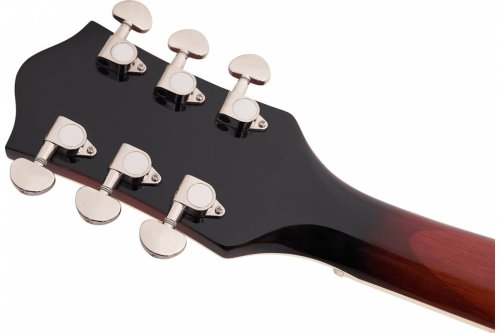 Полуакустическая электрогитара G2622-P90 STREAMLINER CENTER BLOCK DOUBLE-CUT WITH V-STOPTAIL CLARET BURST Фото №8