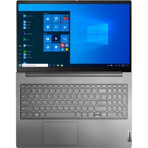 Ноутбук ThinkBook 15p 15.6FHD IPS AG/Intel i7-10750H/16/512F/NVD1650Ti-4/W10P/Grey Фото №4