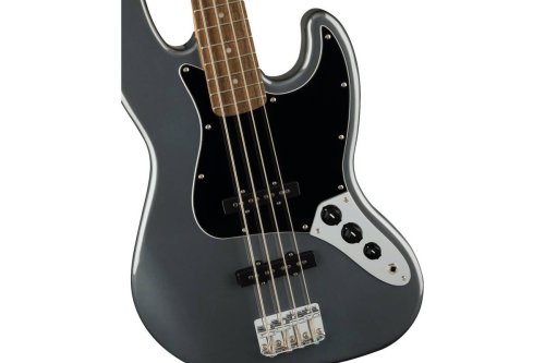 Бас-гитара AFFINITY SERIES JAZZ BASS LR CHARCOAL FROST METALLIC Фото №4