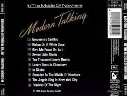 Вініловий диск Modern Talking: In The Middle Of Nowhere Фото №3 Вініловий диск Modern Talking: In The Middle Of Nowhere Фото №3