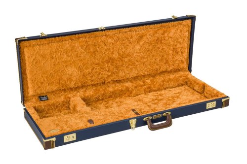 Кейс для электрогитары CLASSIC SERIES WOOD CASE STRAT/TELE NAVY BLUE Фото №2 Кейс для электрогитары CLASSIC SERIES WOOD CASE STRAT/TELE NAVY BLUE Фото №2