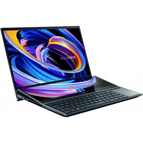 Ноутбук ZenBook Pro Duo UX582LR-H2026R 15.6UHD Touch OLED/Intel i7-10870H/32/1024F/NVD3070-8/W10P/Blue Фото №2