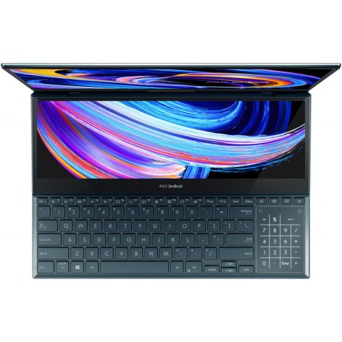 Ноутбук ZenBook Pro Duo UX582LR-H2026R 15.6UHD Touch OLED/Intel i7-10870H/32/1024F/NVD3070-8/W10P/Blue Фото №3