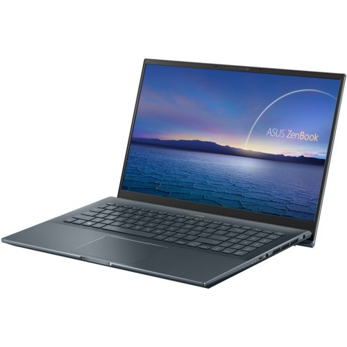 Ноутбук ZenBook Pro UX535LH-BN121T 15.6FHD IPS/Intel i5-10300H/8/512F/NVD1650-4/W10/Grey Фото №2