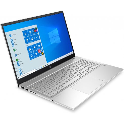 Ноутбук Pavilion 15-eg0036ua 15.6FHD IPS AG/Intel i5-1135G7/8/256F/int/DOS/Silver Фото №2