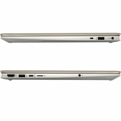 Ноутбук Pavilion 15-eh1021ua 15.6FHD IPS AG/AMD R5 5500U/8/256F/int/DOS/Gold Фото №4