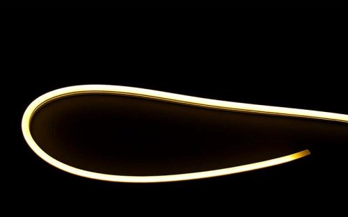 Светодиодный LED гибкий неон 6x12, IP68, 12V, Series "FX", Тепло-белый, PRO Фото №2