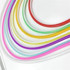 Неоновый рассеиватель NEON Silicone TUBE PROLUM - 8ММ - SERIES "PRO", желтый Фото №2