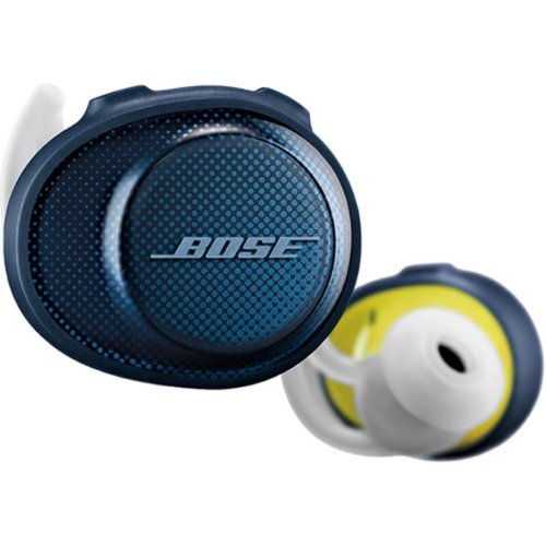 Наушники SoundSport Free Wireless Headphones, Blue/Yellow Фото №2