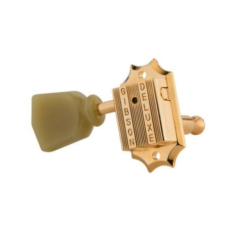 Колки Deluxe Green Key Tuner Set Vintage Gold Фото №2 Колки Deluxe Green Key Tuner Set Vintage Gold Фото №2