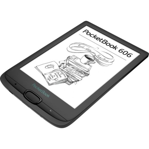 Електронна книга PocketBook 606, Black Фото №3