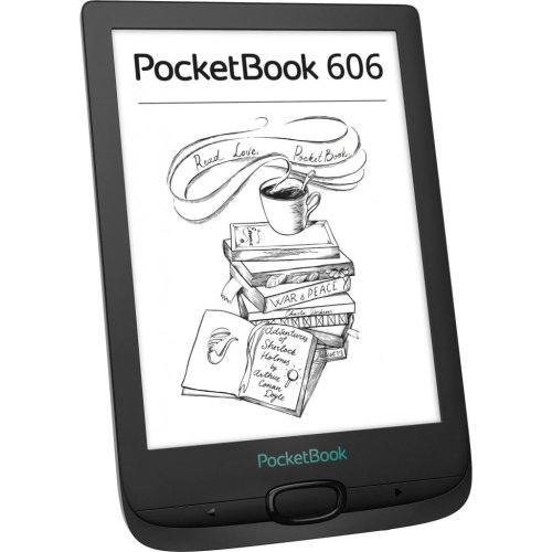 Электронная книга PocketBook 606, Black Фото №2