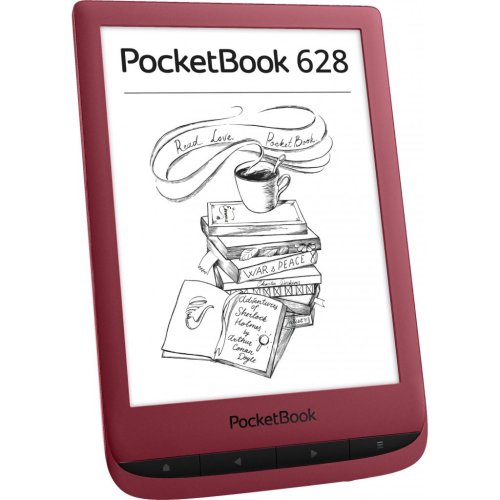 Электронная книга PocketBook 628, Ruby Red Фото №3