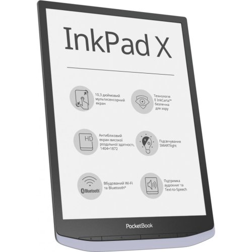 Электронная книга X, Metallic grey Фото №4