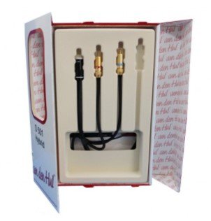 Кабель D - 501 SILVER HYBRID TAC-RCA 1.2 meter Фото №5