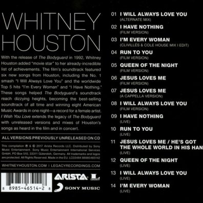 Вініловий диск Whitney Houston: I Wish You.. -Annivers /2LP Фото №2