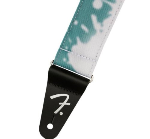Ремень для гитары STRAP TIE DYE ACID WASH TEAL Фото №2