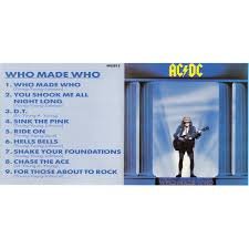 Вініловий диск AC/DC: Who Made Who Фото №2 Вініловий диск AC/DC: Who Made Who Фото №2