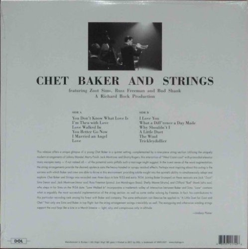 Вініловий диск Chet Baker: Chet Baker & Strings -Hq Фото №2