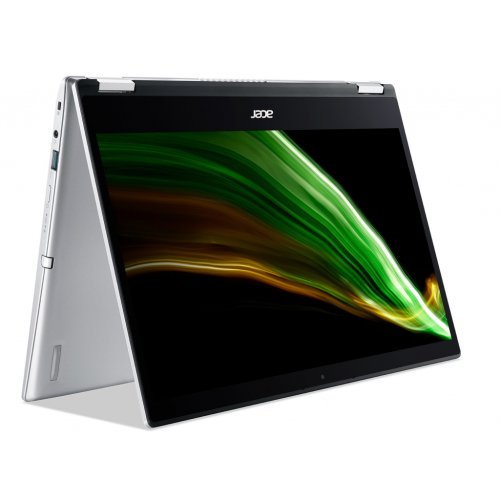 Ноутбук Spin 1 SP114-31N 14FHD IPS Touch/Intel Pen N6000/8/256F/int/W11/Silver Фото №5