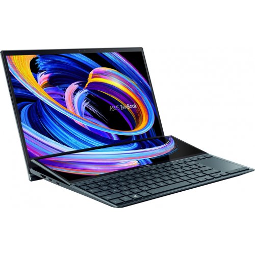 Ноутбук ZenBook Duo UX482EG-HY033T 14FHD Touch IPS/Intel i7-1165G7/32/1024F/NVD450-2/W10/Blue Фото №2