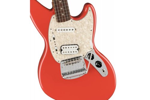 Електрогітара KURT COBAIN JAG-STANG FIESTA RED Фото №4