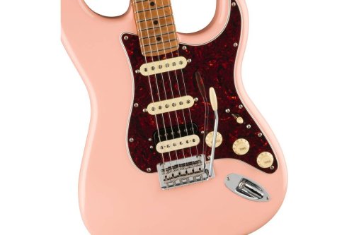 Электрогитара PLAYER STRATOCASTER HSS SURF SHELL PINK Фото №5
