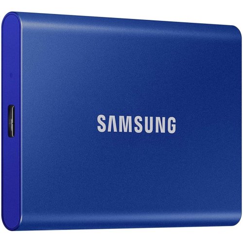 Накопичувач 1TB USB 3.2 Gen 2 Samsung T7 Indigo Blue Фото №2