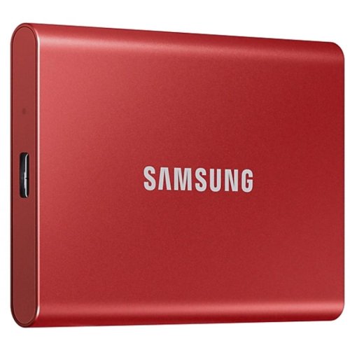 Накопитель 1TB USB 3.2 Gen 2 Samsung T7 Red Фото №2