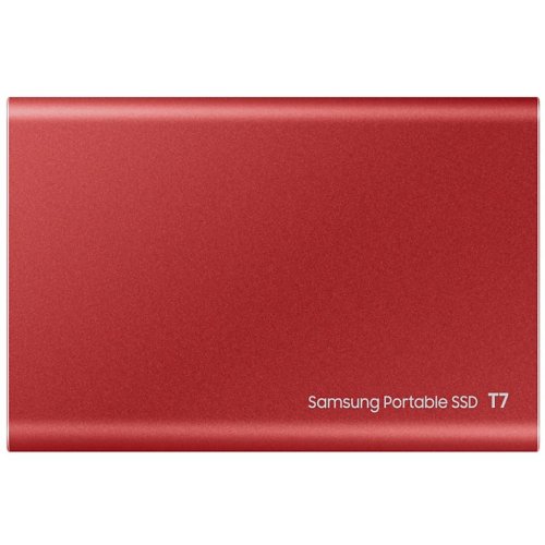 Накопитель 1TB USB 3.2 Gen 2 Samsung T7 Red Фото №3