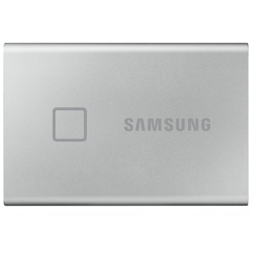 Накопитель SSD 1TB USB 3.2 Gen 2 Samsung T7 Touch Silver Фото №3
