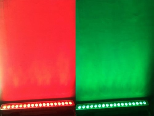 Светодиодный LED прожектор led wall washer outdoor 24*10w RGBWA+UV 6in1 ip65 Фото №6