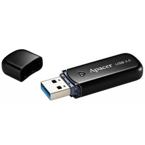 Накопичувач 64GB USB 3.1 AH355 Black Фото №2