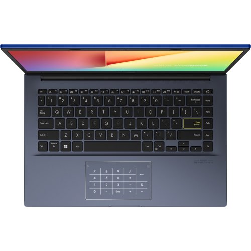 Ноутбук Vivobook X413EP-EK341 14FHD IPS/Intel i3-1115G4/4/256F/NVD330-2/noOS/Blue Фото №4