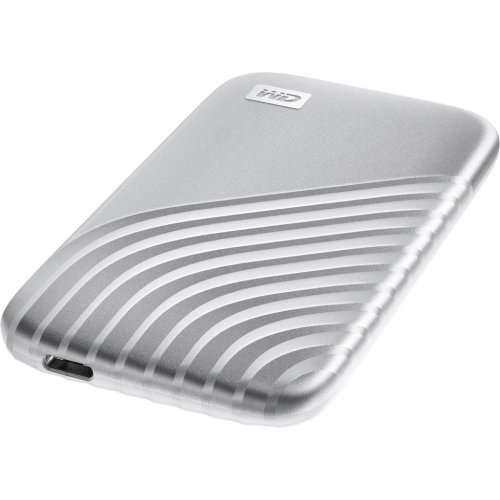 Зовнішній жорсткий диск SSD USB 3.2 WD Passport 2TB R1050/W1000MB/s Silver Фото №4
