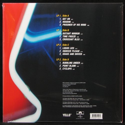 Виниловый диск Yello: Motion Picture -Hq /2LP Фото №3