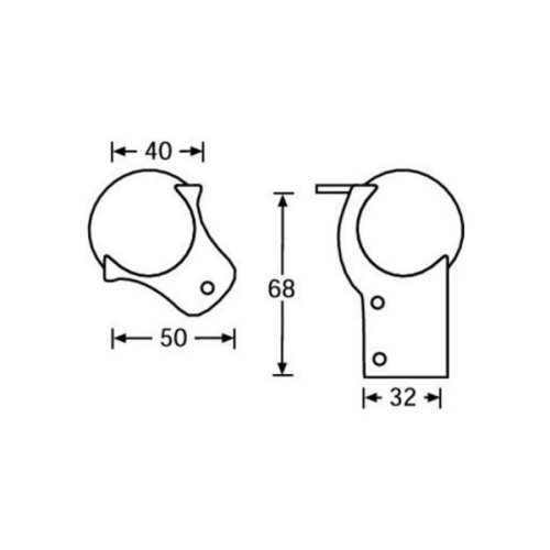 Куточок зовнішній високий 41201 Фото №4