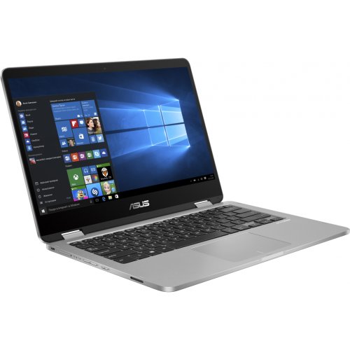Ноутбук Vivobook Flip 14 TP401MA-EC448W 14FHD IPS/Intel Cel N4020/4/256F/int/W11/Grey Фото №2