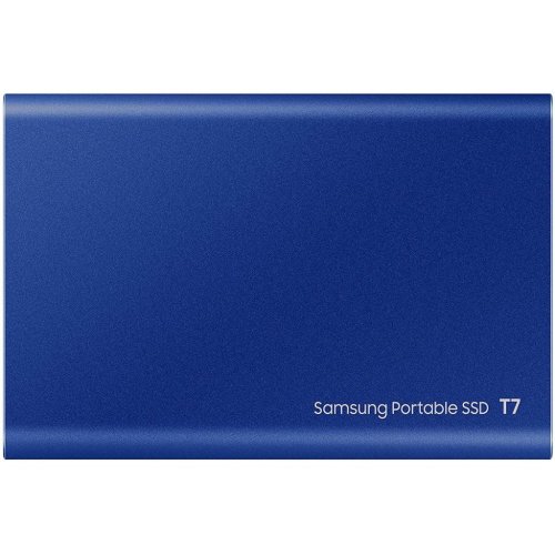 Накопичувач SSD 500GB USB 3.2 Gen 2 Samsung T7 Indigo Blue Фото №3