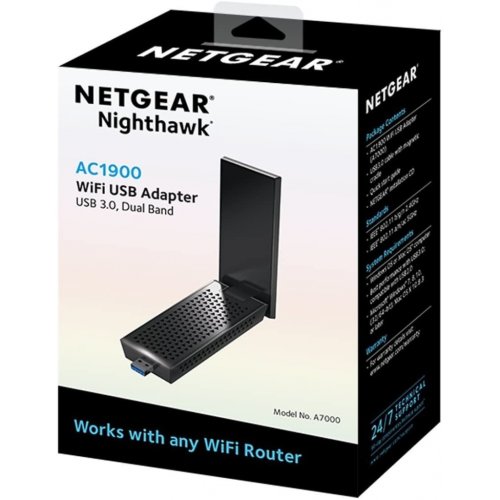 WiFi-адаптер A7000 Nighthawk AC1900, USB 3.0 Фото №3