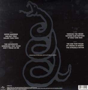 Вініловий диск Metallica: Metallica -Hq /2LP Фото №2 Вініловий диск Metallica: Metallica -Hq /2LP Фото №2