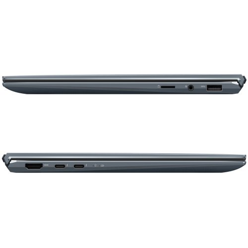Ноутбук Zenbook 14 UX435EG(WO AMP)-K9348R 14FHD IPS/Intel i7-1165G7/16/512F/NVD450-2/W10P/Grey Фото №5